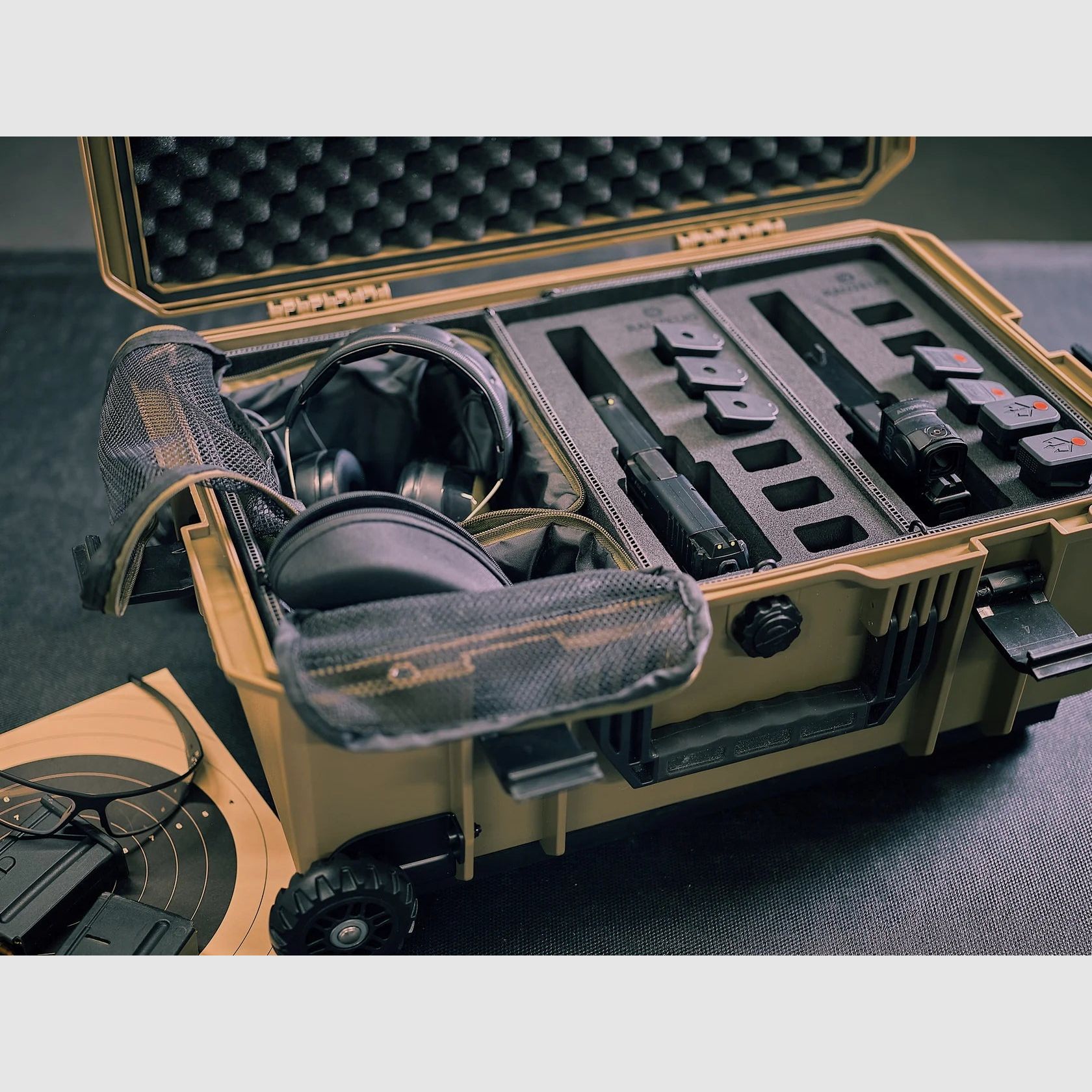 Trolley pour armes de poing grand