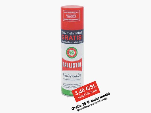 Ballistol Spray 240 ml Sondergre