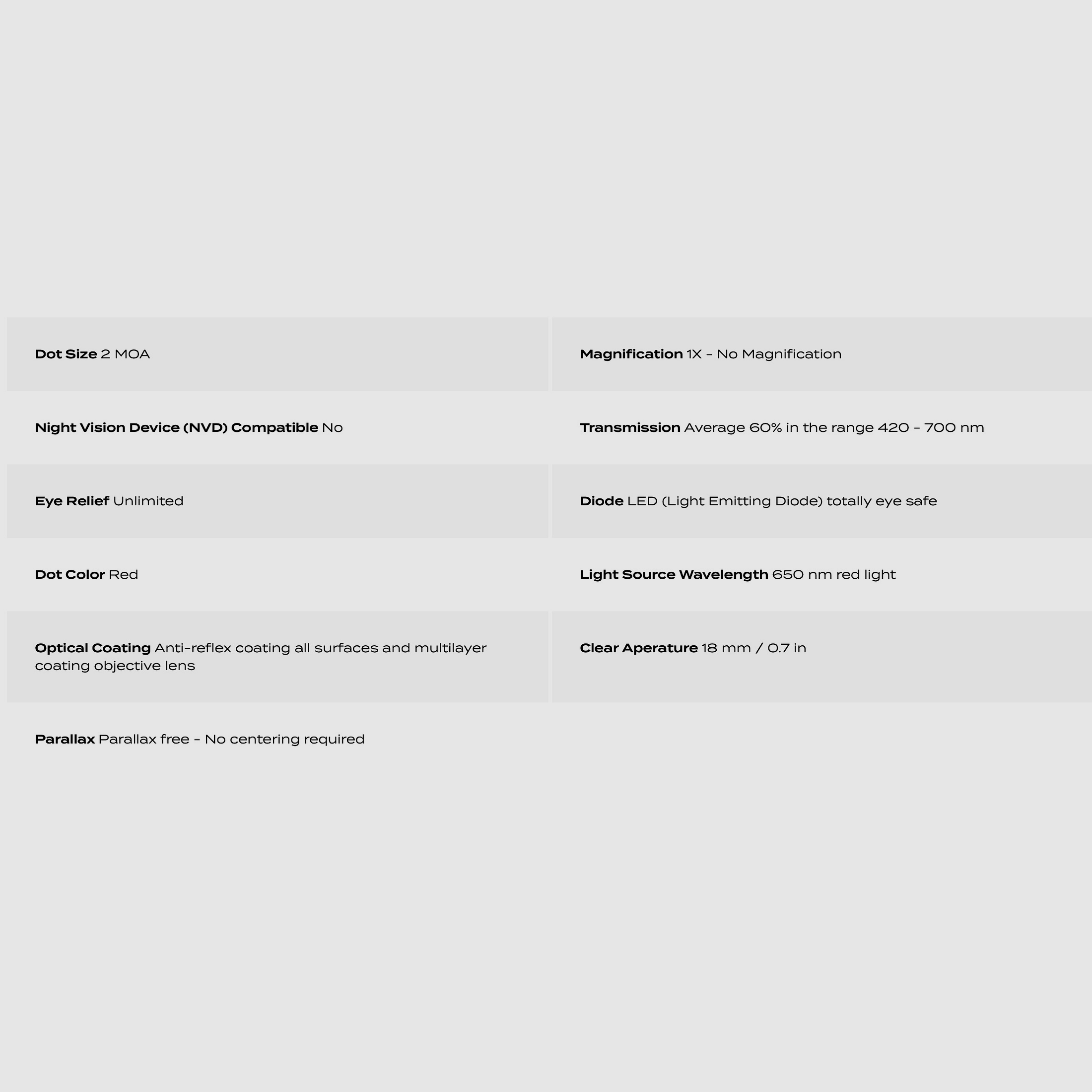 Aimpoint 682510205 Micro H-2 Black Red Dot 2 MOA without mounting