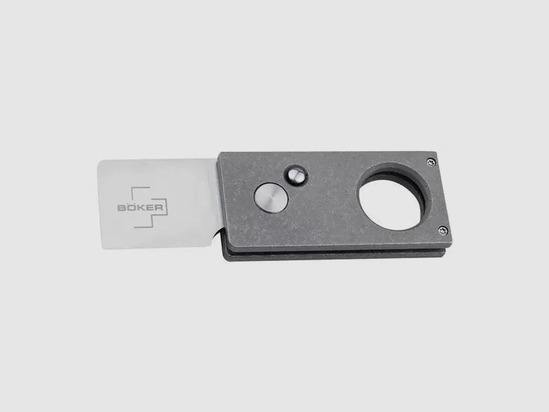 Böker plus Böker Plus Taschenmesser Cigar Cutter silberfarben