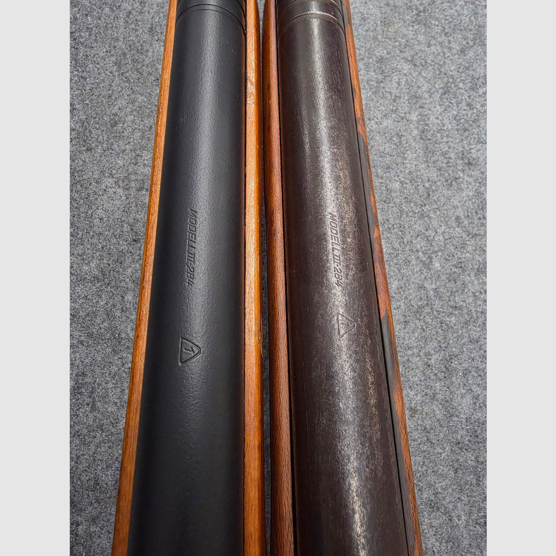 2 Stück im Konvolut zum Aufarbeiten Haenel Mod. III-284 III 284 Kal. 4,5mm Diabolo
