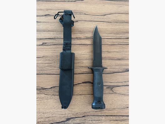 Couteau de combat USN MK 3 MOD 0 avec étui d'origine – très bon état
