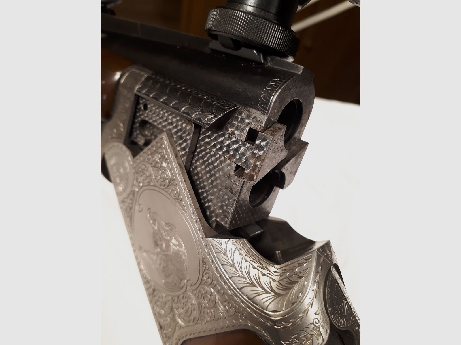 Winchester Bockdoppelbüchse in 9,3x74R.