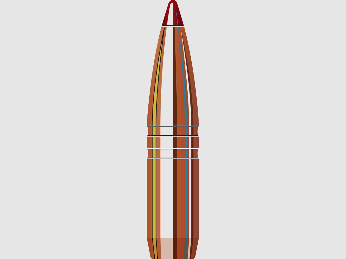 Hornady Geschoss .270/.277 CX 130GR bleifrei 50 Stück