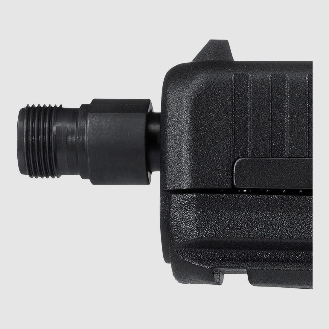 Glock 44 pistol with threaded barrel