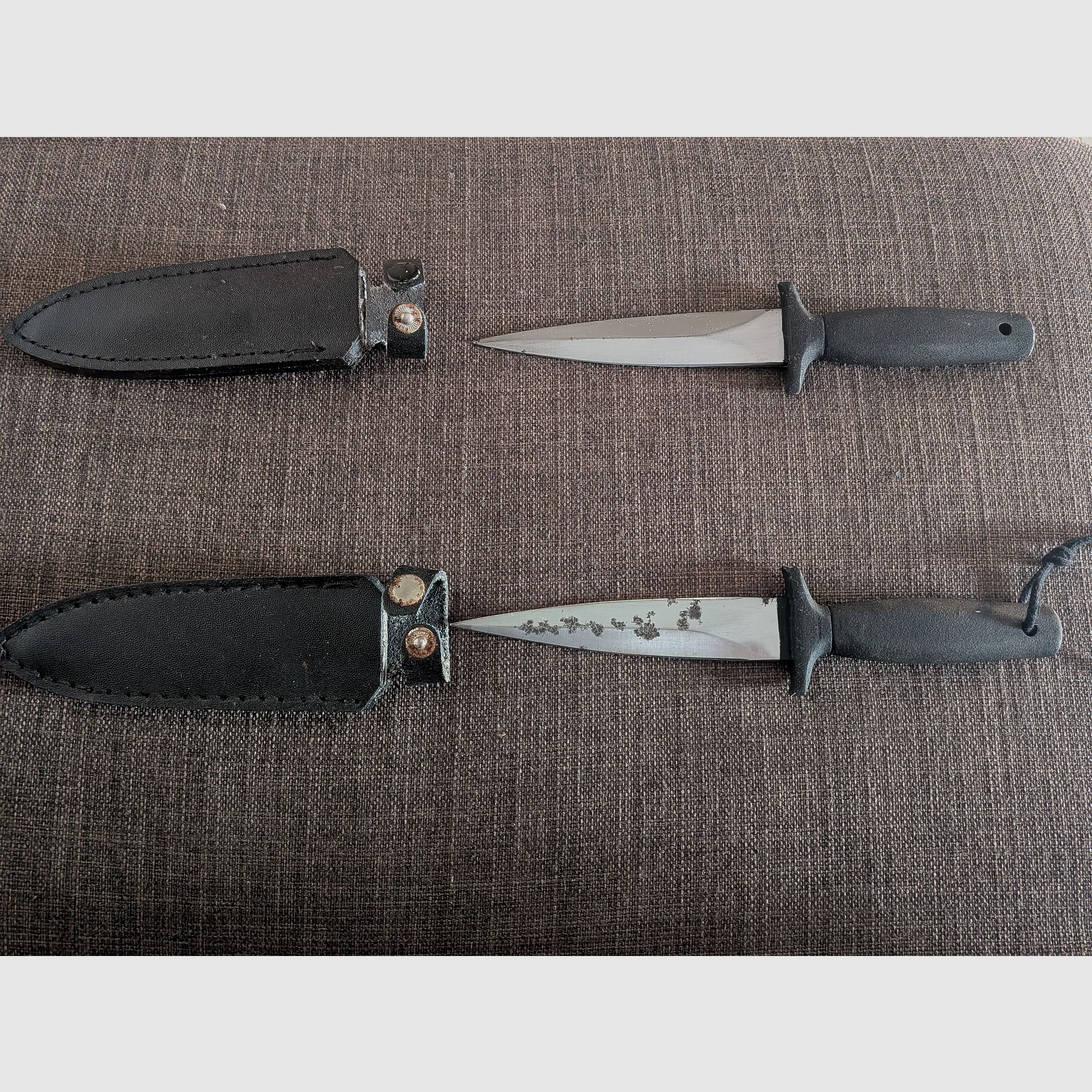 Set de couteaux couteaux de chasse, etc.