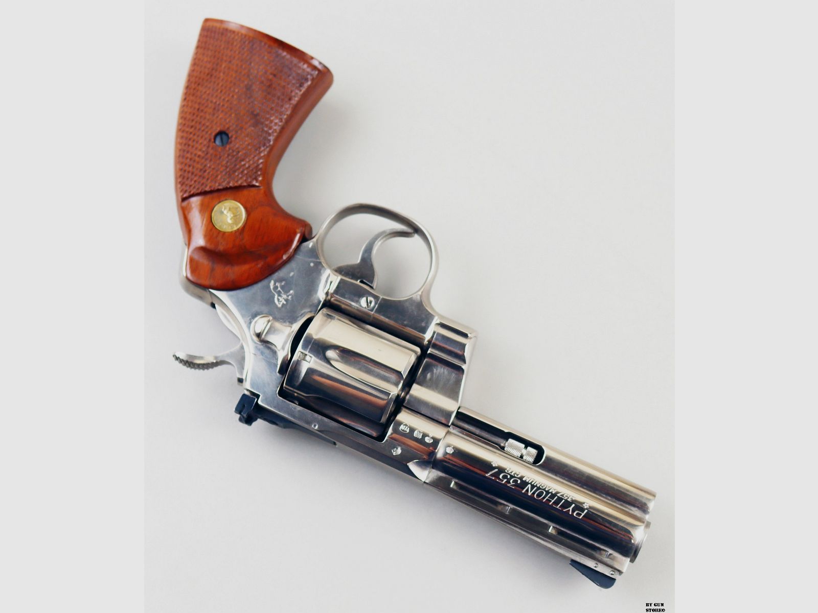 Revolver Colt mod. Python Nickel Kal. 357 Mag. Ser.Nr. 83407E, Bild 5 von 14