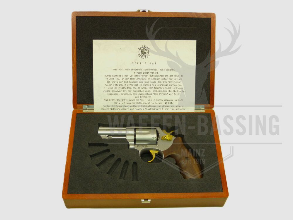 Smith & Wesson Mod.65-5, PIRSCH One of 50