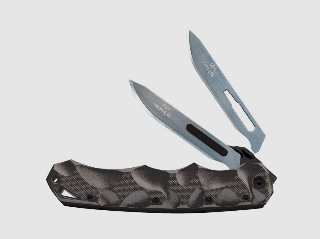 NÓŻ HAVALON PIRANTA STAG BLACK, zdjęcie 2 z 3