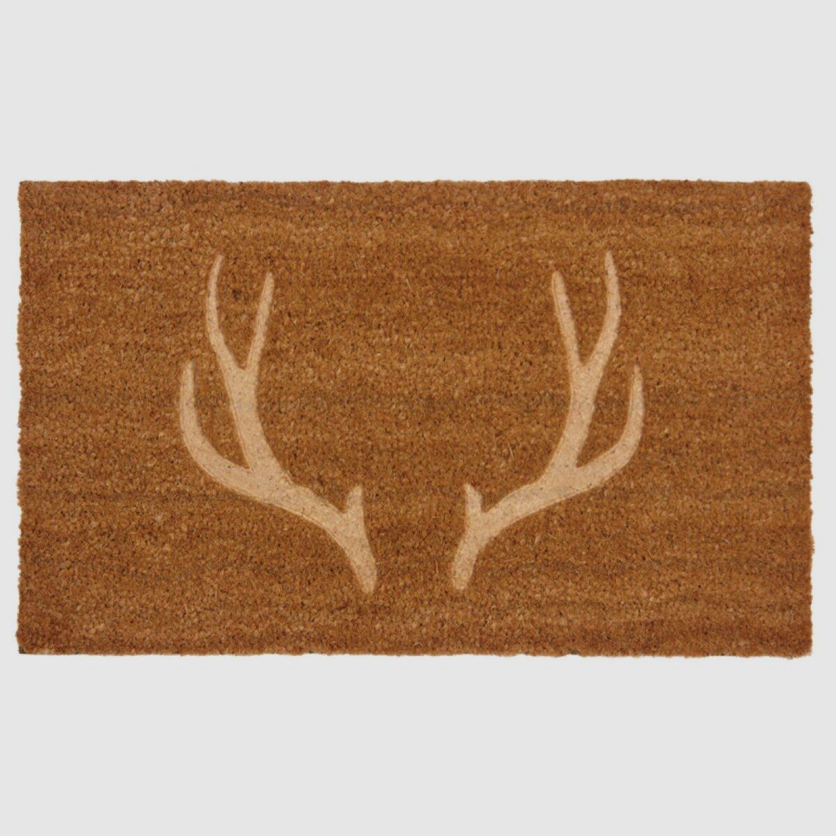 Lovergreen Outdoor Motiv Kokosnuss-Fumatte braunes Hirschgeweih