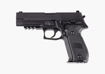 Pistola de airsoft WE P226 Mk25 Navy Seals GBB (negra)