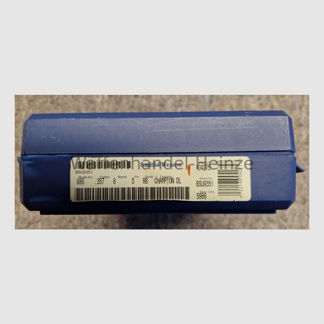 Smith & Wesson 686-4 Target Champion DL