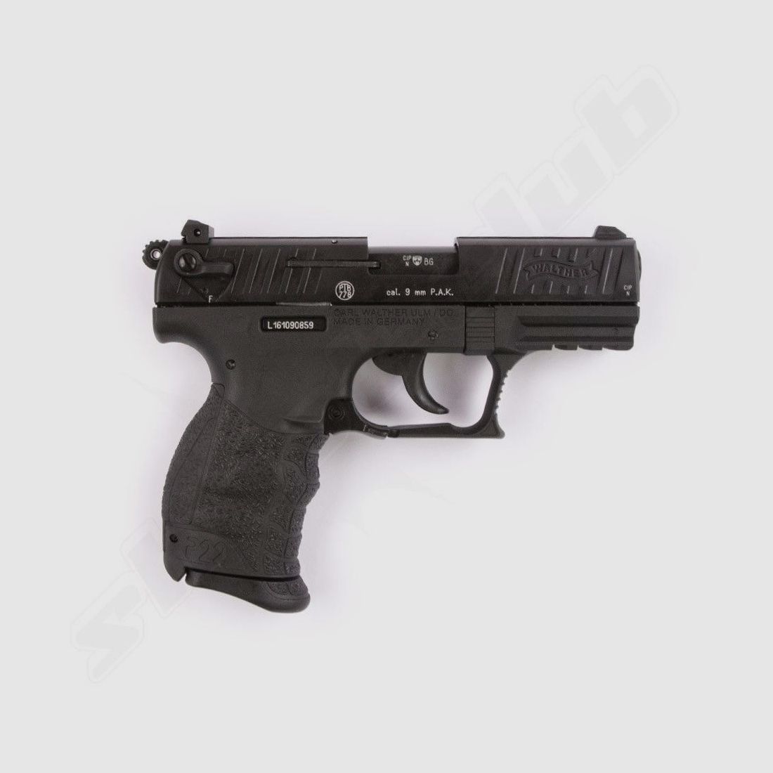 Walther P22Q Schreckschuss 9mm P.A.K. inkl. 50 Patronen