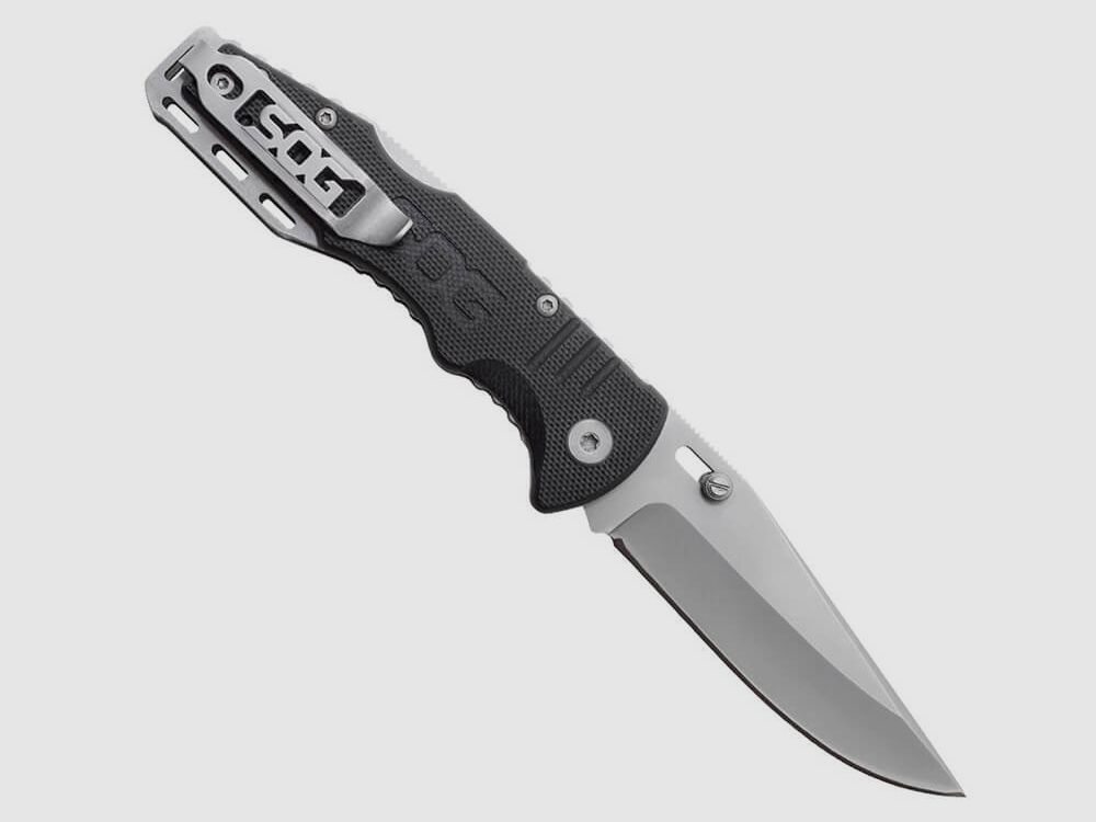 SOG Coltello da tasca SOG Salute Mini Bead Blast, immagine 4 di 8