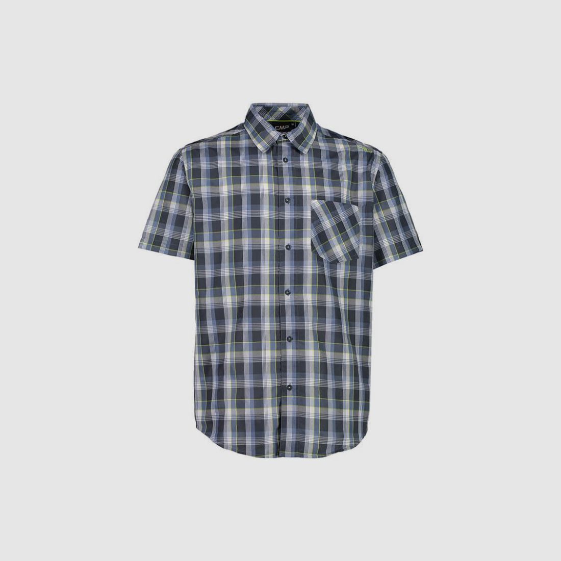 CMP Kurzarm-Hemd mit Karomuster Plutone-Cosmo 54