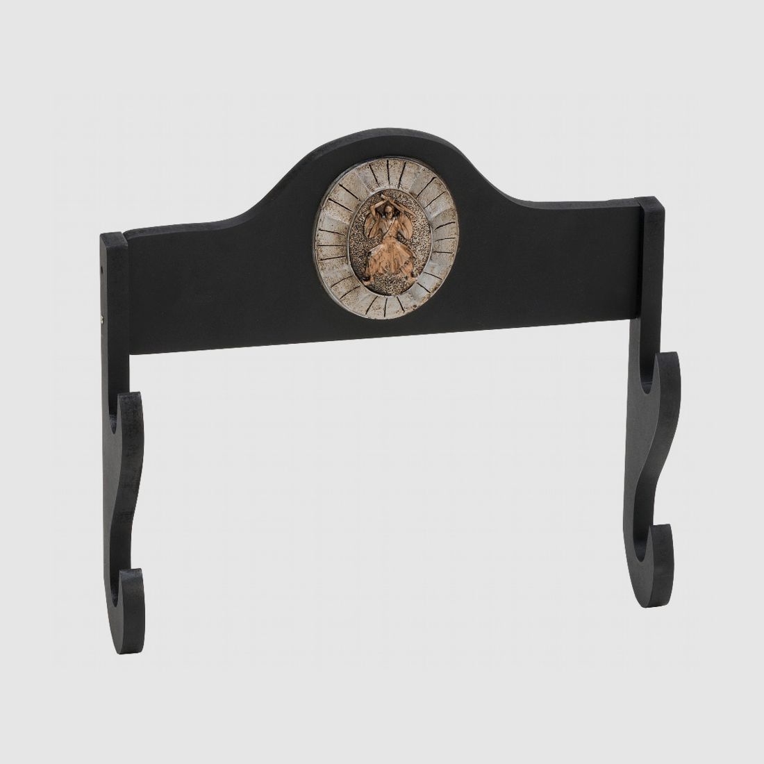 Soporte de pared para dos espadas samuráis