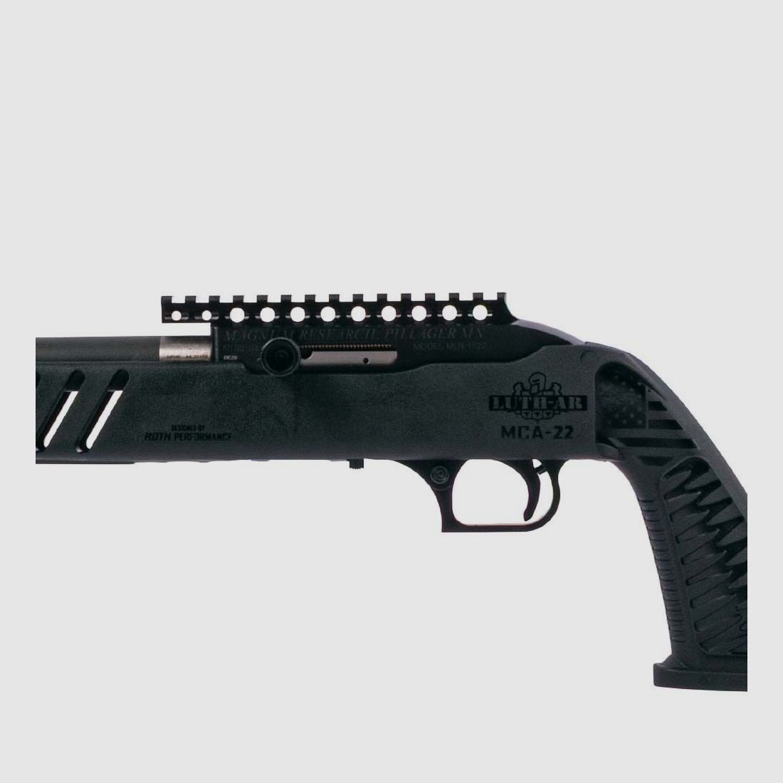 Magnum Research MLR-1722 Switchbolt Luth Black