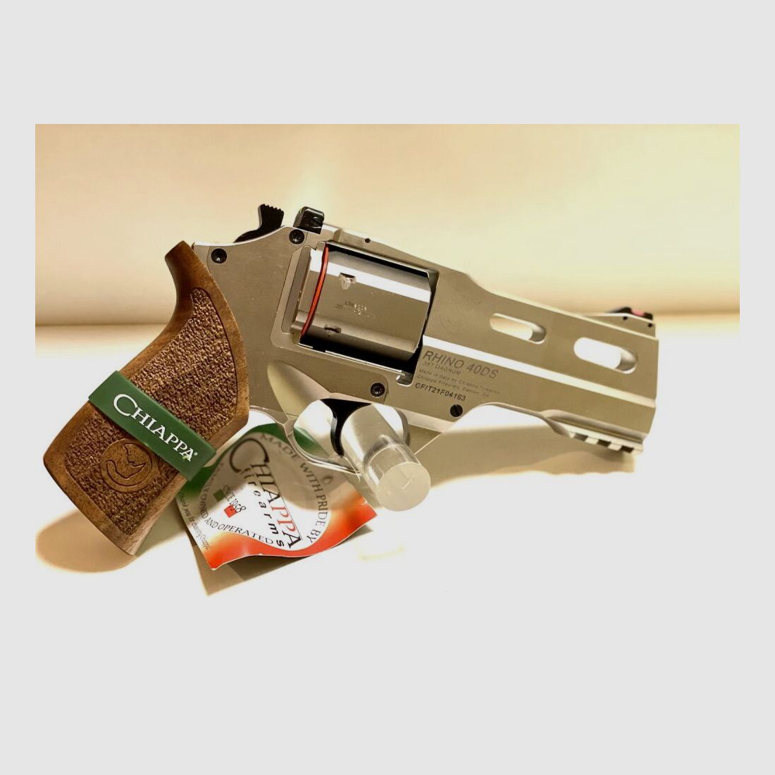 CHIAPPA	 RHINO 40DS Revolver Nickel - Waffen Friedrichs