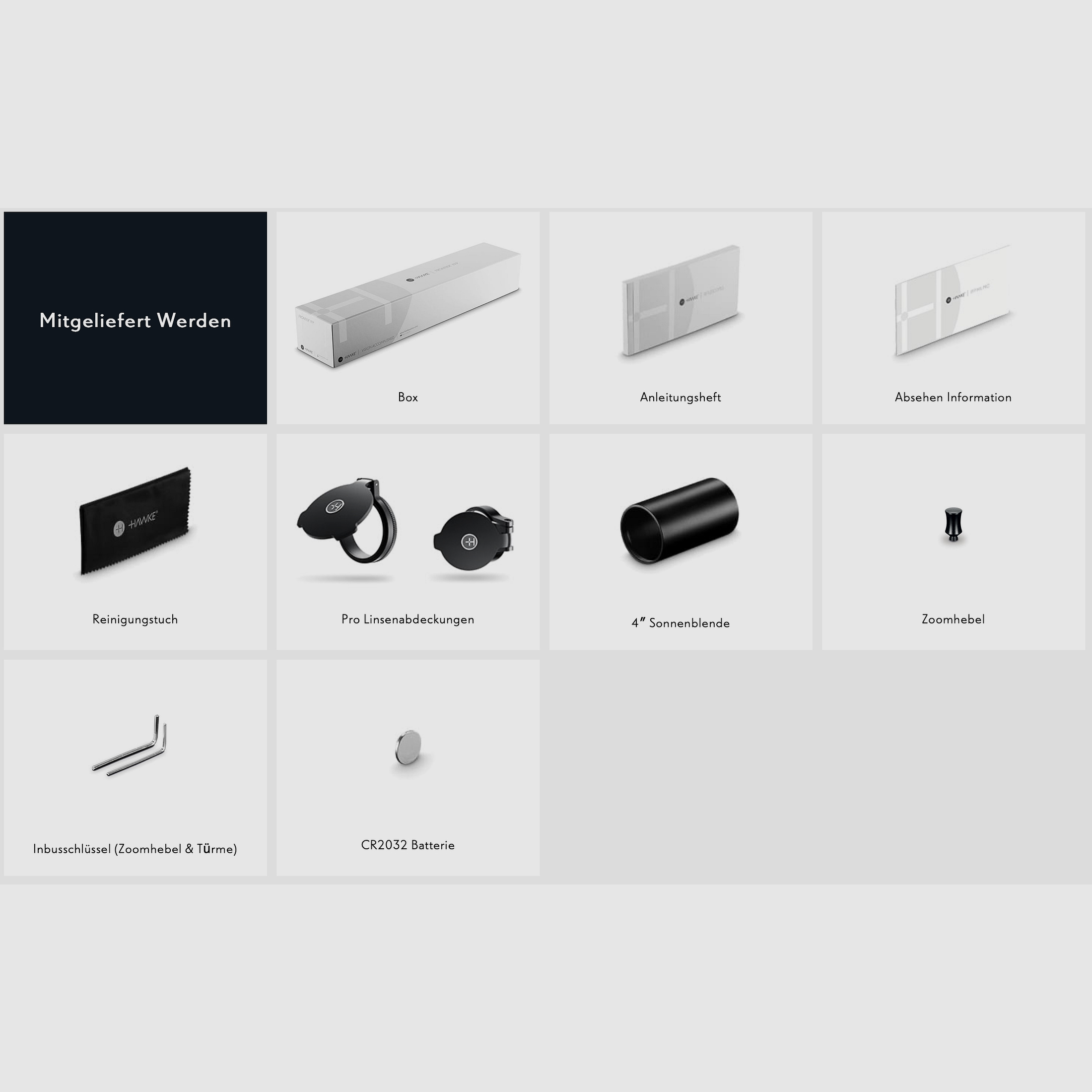 Hawke 18531 Zielfernrohr FRONTIER 30 FFP 4-20x50 MOA JAGD ABSEHEN