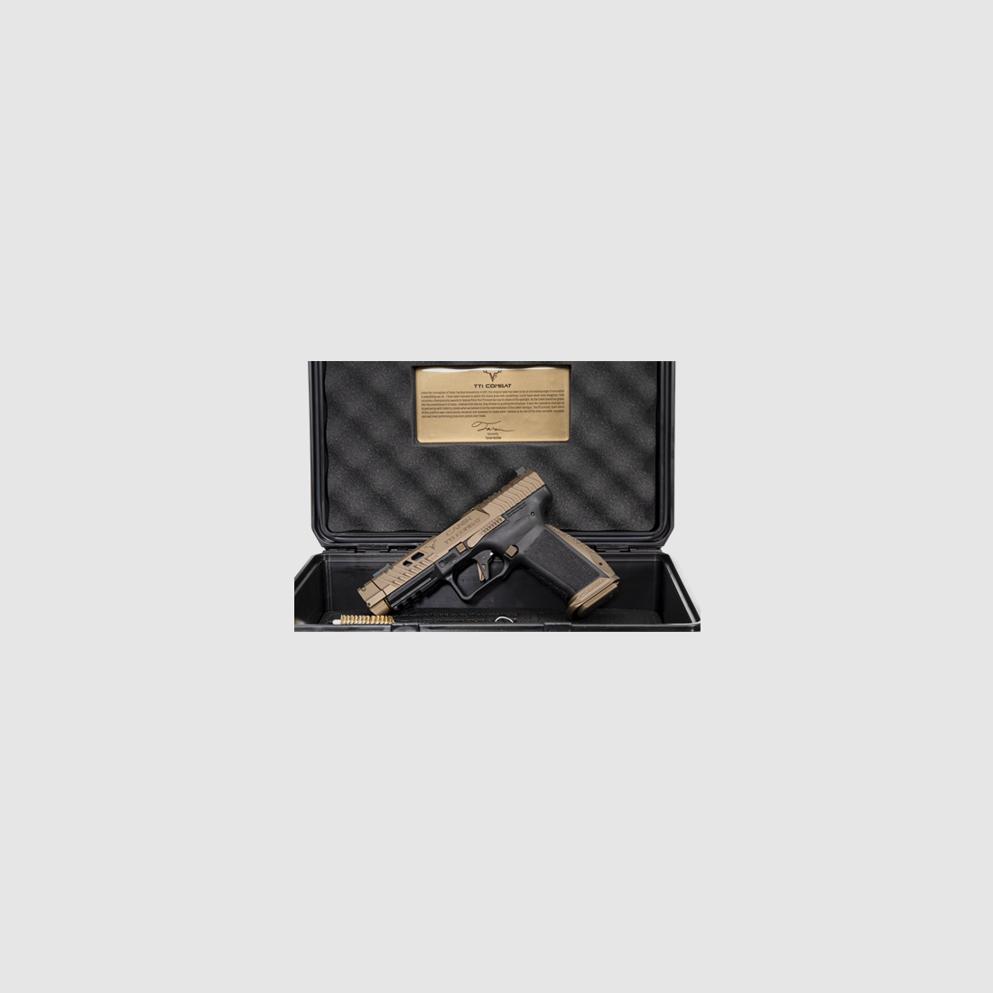 Pistole Selbstladepistole Canik TTI Combat Kal. 9x19 mit Holster und Waffenkoffer, Bild 8 von 10