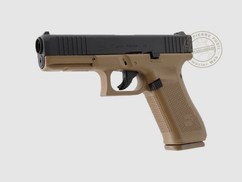 CO2-Pistole mit Gummigeschossen GLOCK 17 Gen 5 - Kal.43, Bild 3 von 6