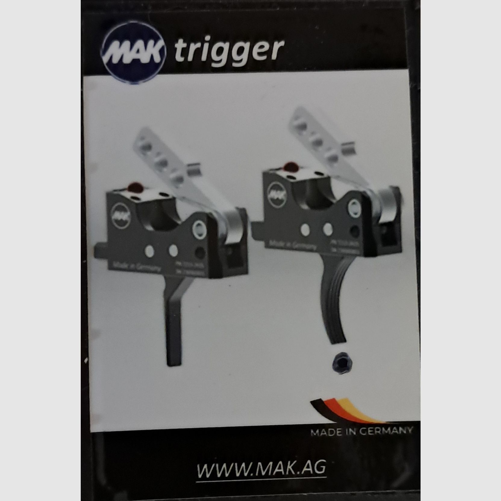 Mak DRS Sportabzug / Trigger NEU 1.000g-2.500g AR-15 AR-10