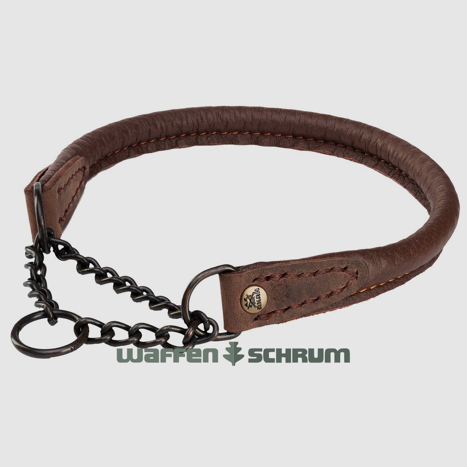 AKAH Elchlederhalsband