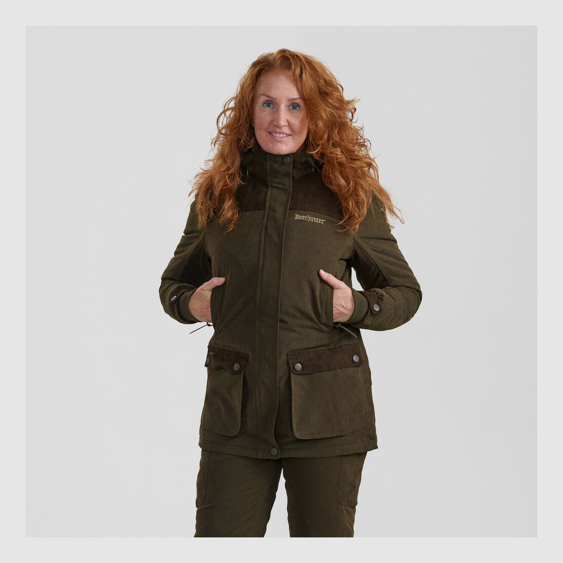 Lady Eagle Winterjacke - Tarmac Green – Kleidergröße Damen: 36