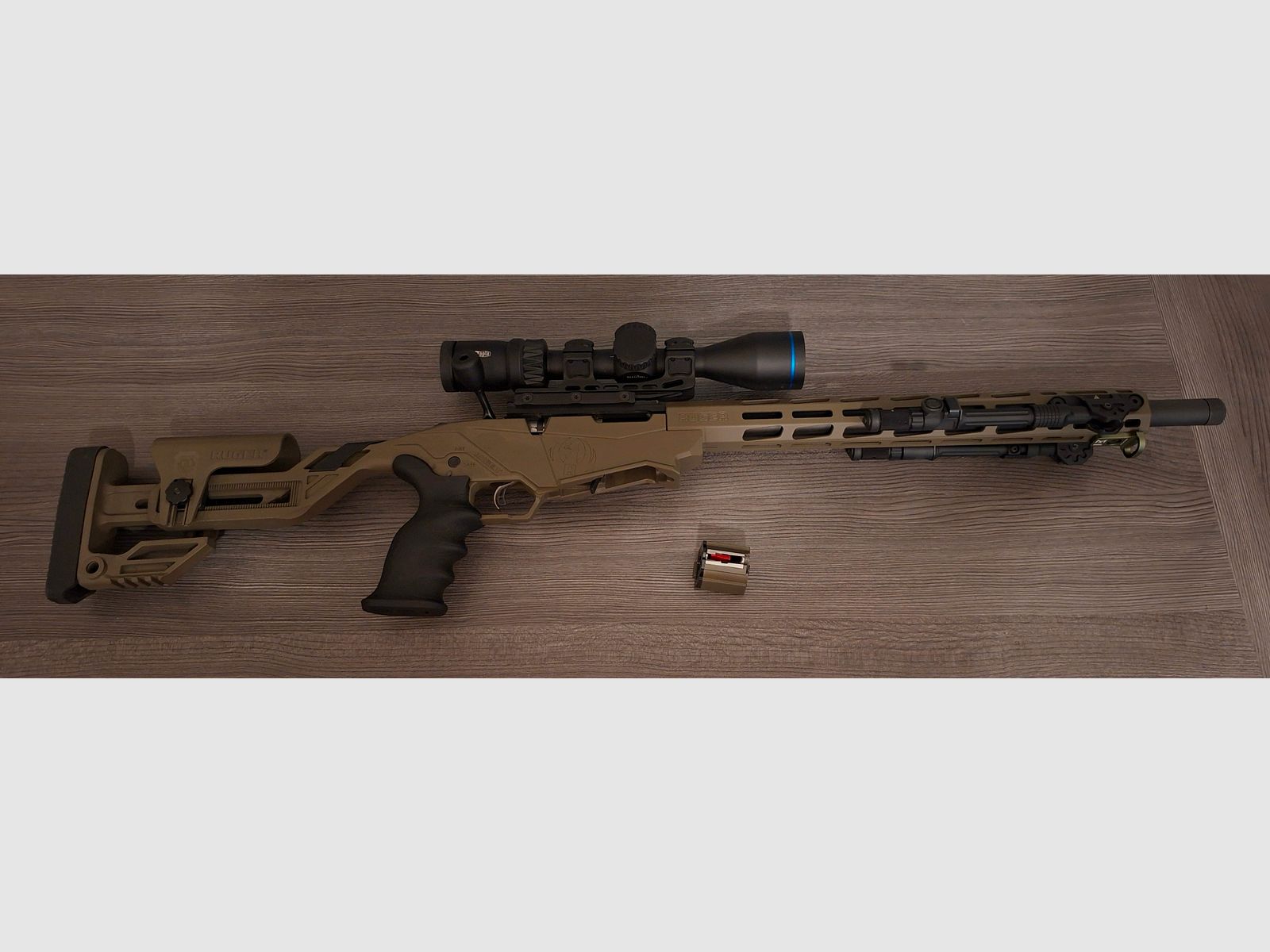 Ruger RPR 22 LR, .22 lr, Ceracote powłoka, jak nowy, stan idealny