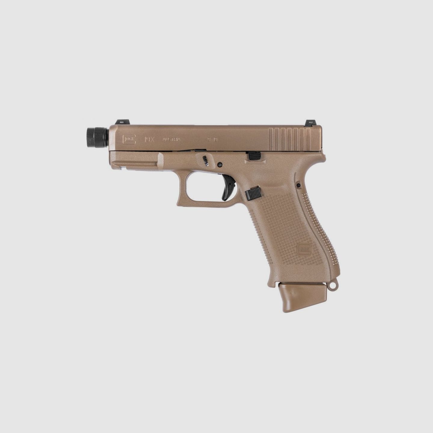 GLOCK 19X Coyote Tactical Pistole 9x19mm