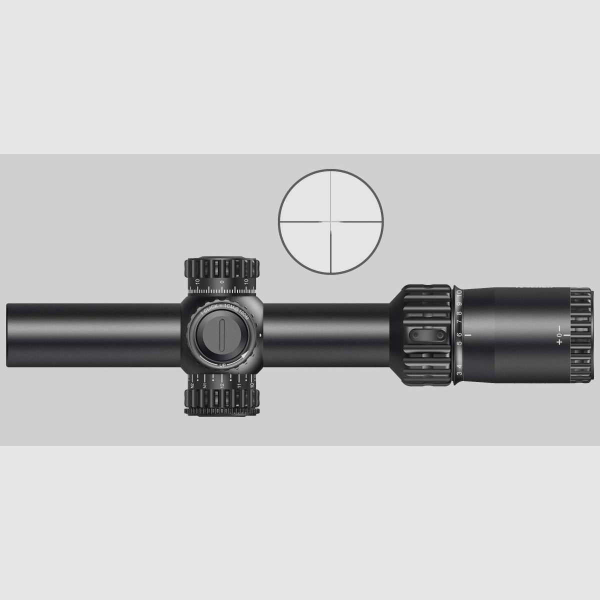 Zielfernrohr XO 1-10 x 24 Leuchtabsehen 7L, Bild 4 von 8