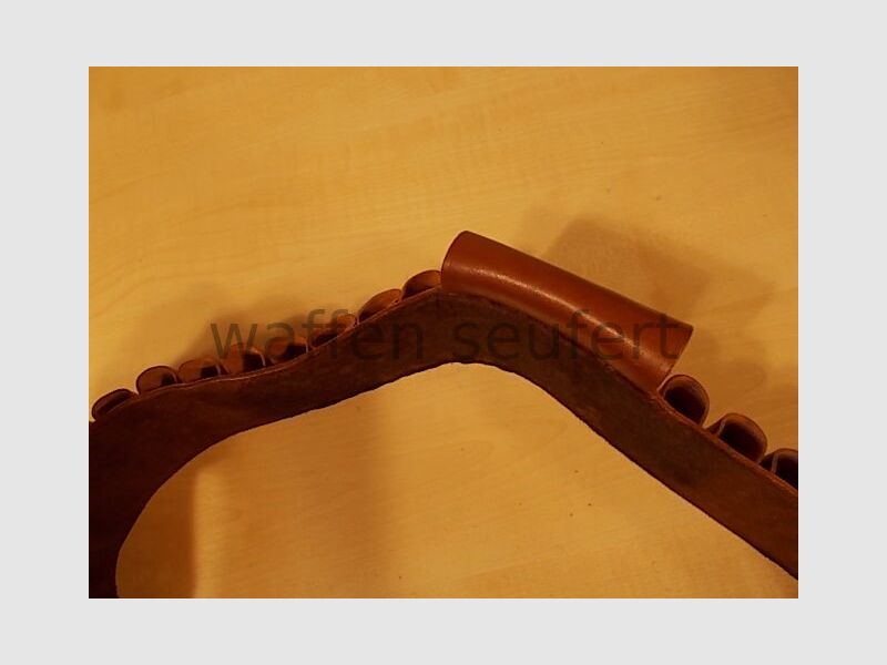 Shotgun cartridge belt 12 cartridge pouches medium e.g. 30-06