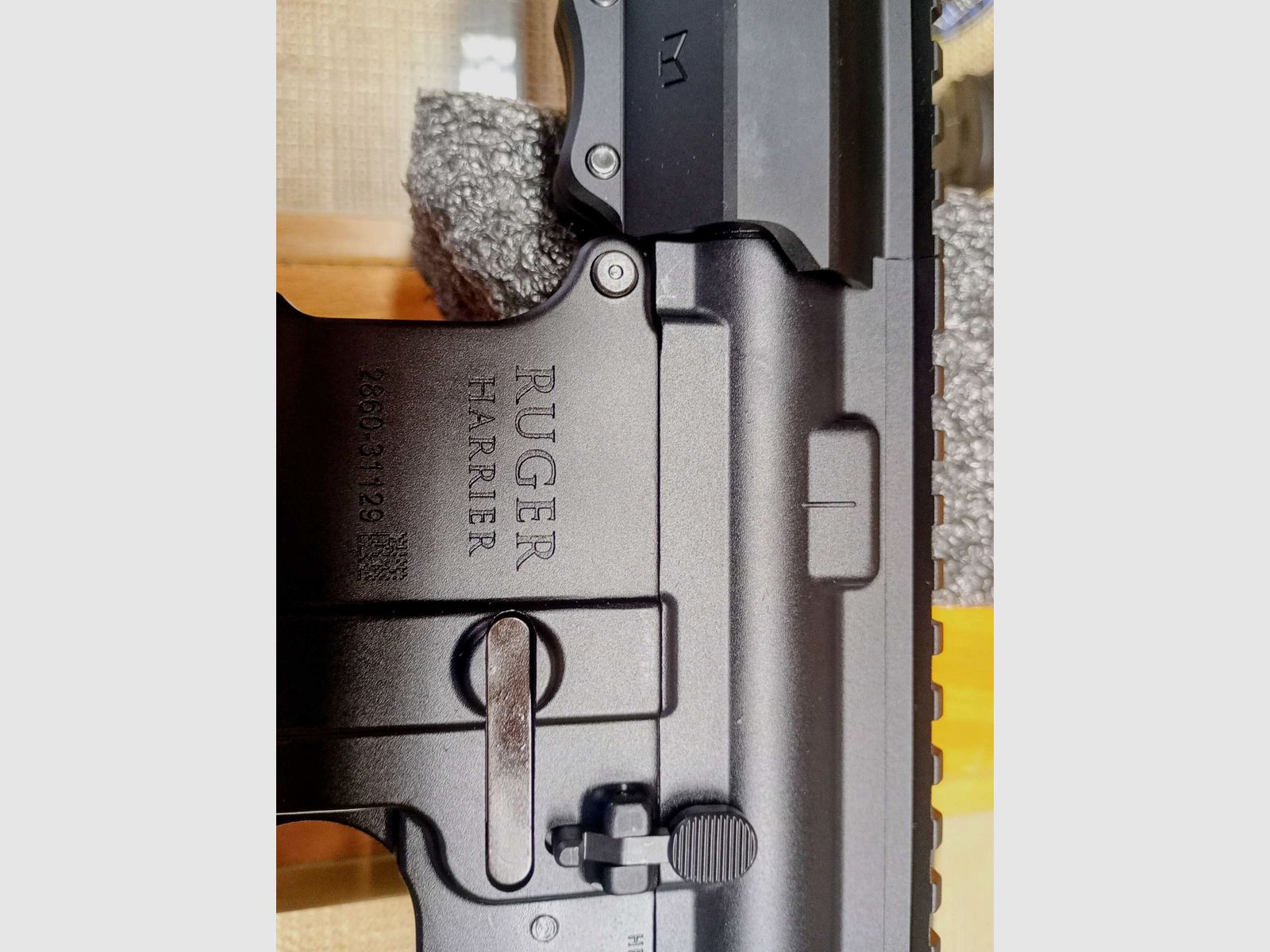 Semi-automatic rifle RUGER mod. AR556 HARRIER MSR 16.1″ A2 cal.223 Rem., image 4 of 4