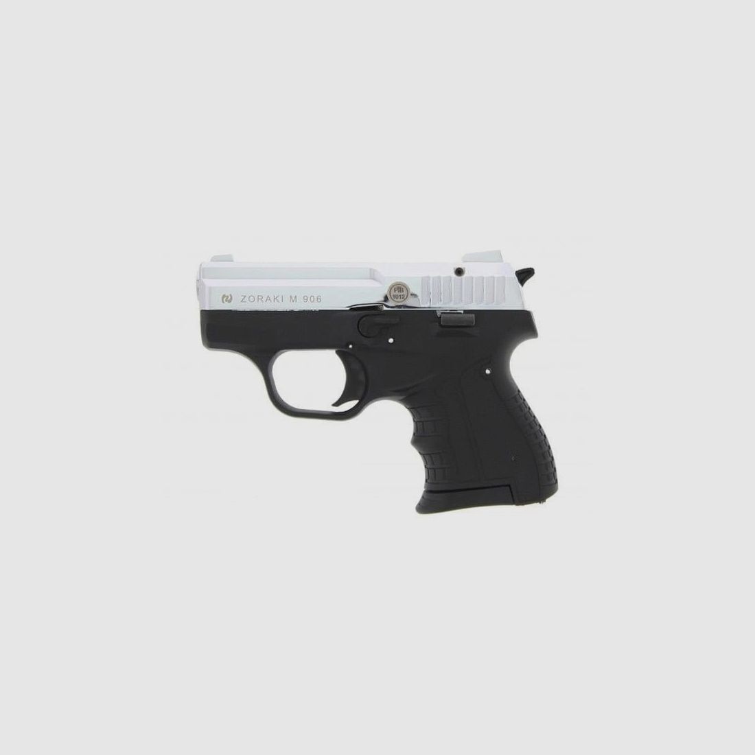 Zoraki 906 blank pistol 9 mm P.A.K. chrome special edition