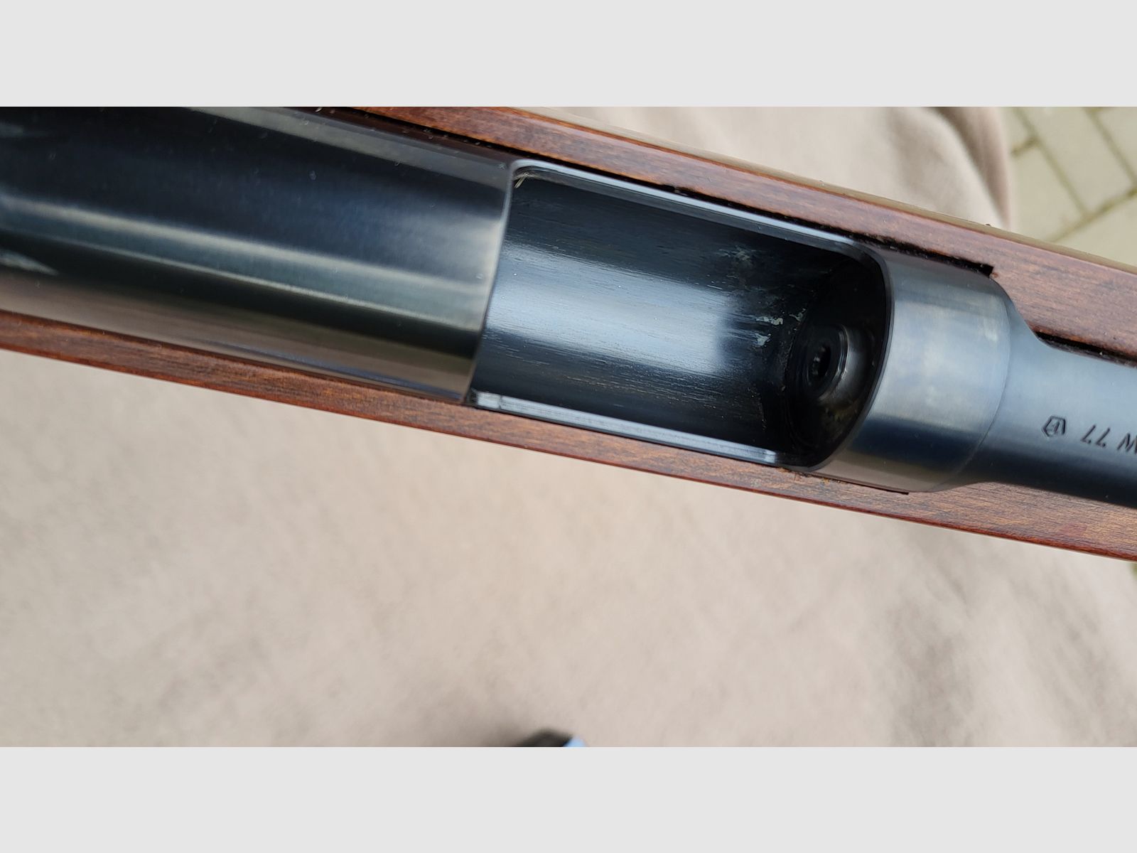  Luftgewehr HW 77 mit Zielfernglas 