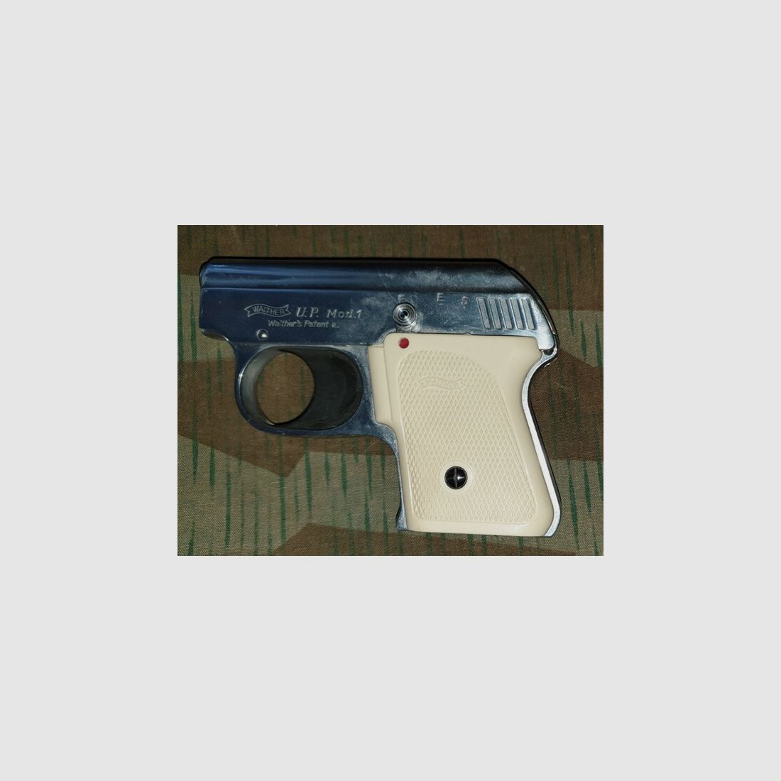 Walther U.P. Mod.1 Start u. Platzpistole 6mm aus ALU
