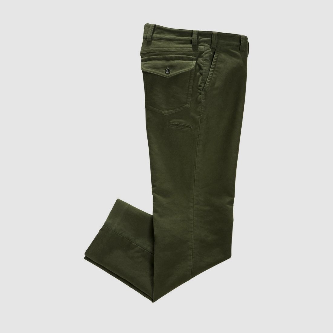 Pantalon de chasse en moleskine, olive, image 1 sur 5
