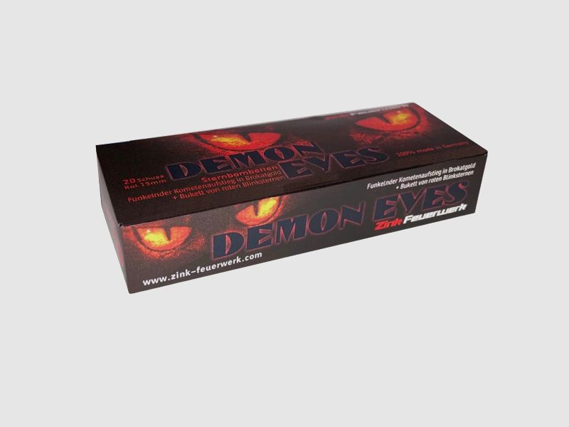 Zink Demon Eyes 20tlg Kombi Pyrotechnik