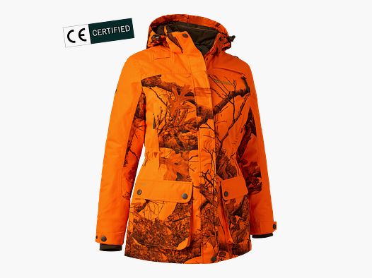 Deerhunter Lady Eagle Veste d'Hiver Femme Realtree Edge® Safety Orange 48