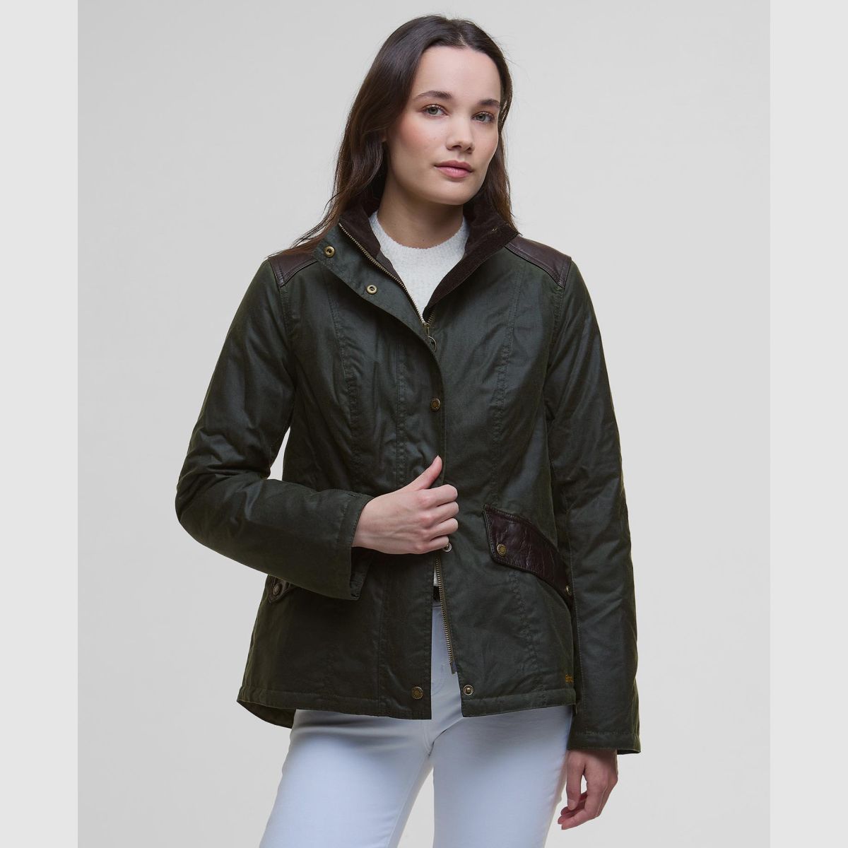 BARBOUR Chaqueta encerada Fern Olive