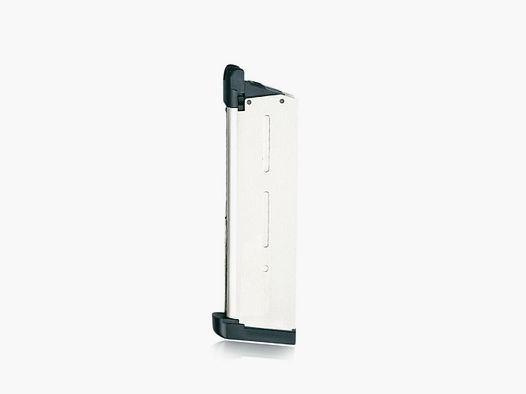 ASG GBB Magazine STI TAC Master 6mm BB / 26 shots / silver