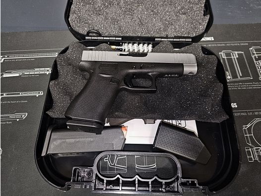 GLOCK 48 FS SILVER SLIDE Kal. 9mmLuger