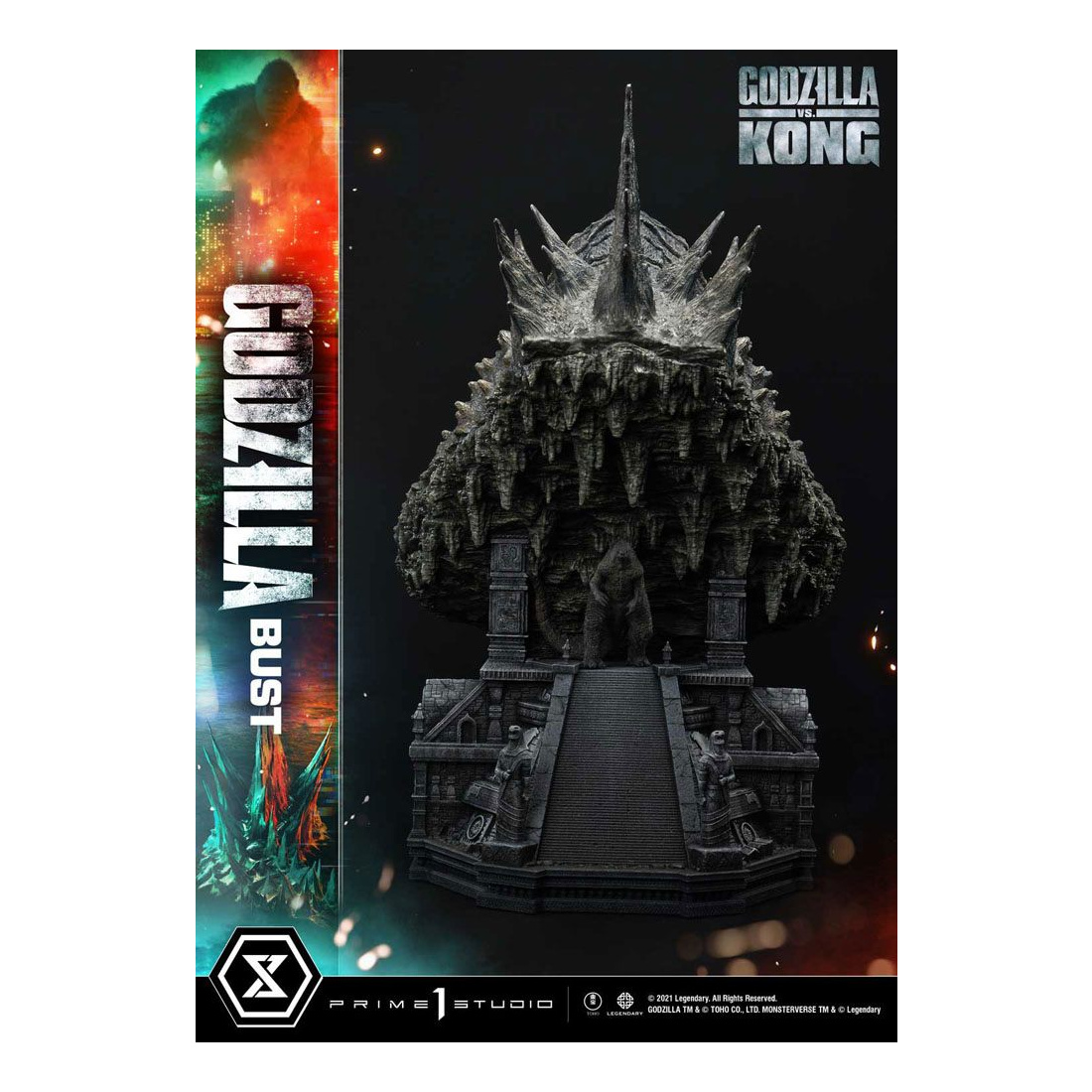 Godzilla vs Kong Büste Godzilla Bonus Version 75 cm | 43010