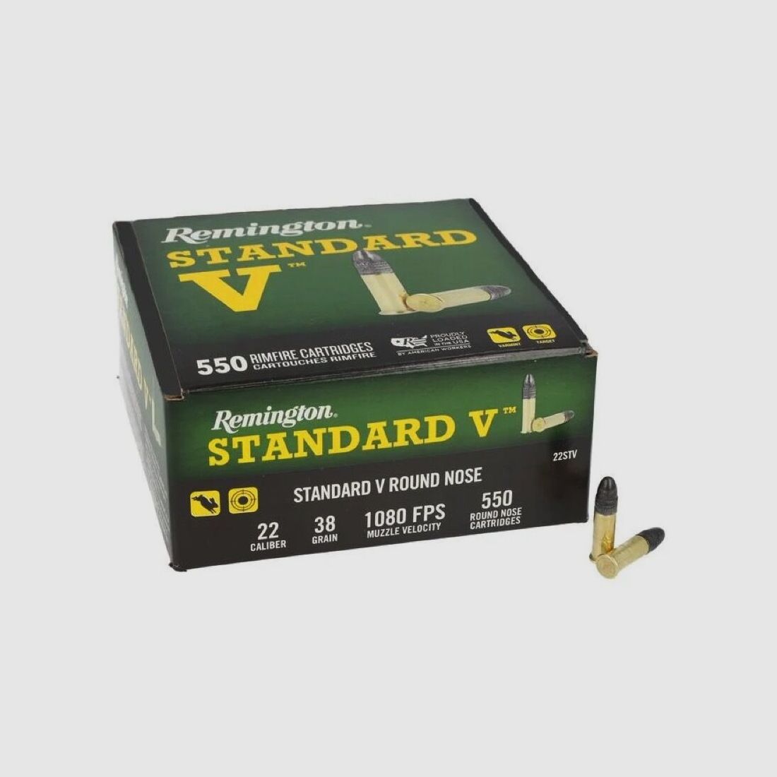 Remington SV LRN 38grs 550St .22lr