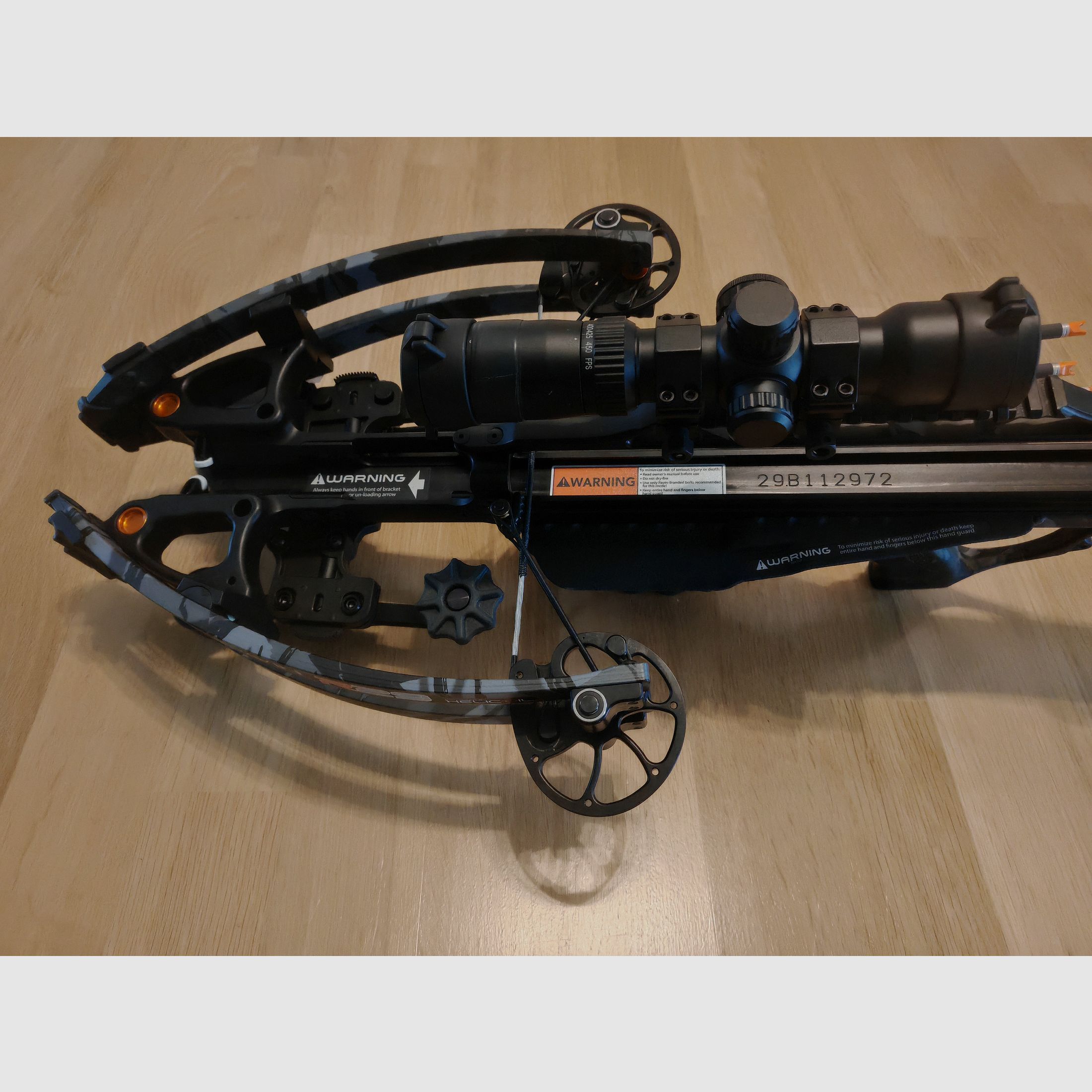 Ravin R29 Jagdarmbrust 12 Pfeile Neuwertig mit ovp