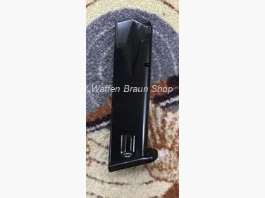 Sig Sauer pistol magazine for model P226 caliber 9mm 15 rounds used