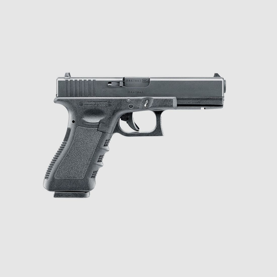 GHK Airsoft	 Glock 17 Gen 3 Steel GBB 6mm BB