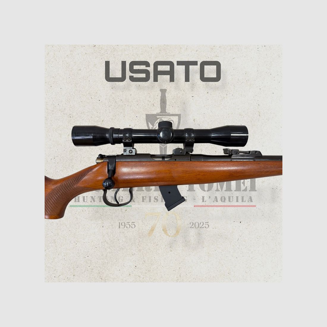 USATO – CARABINA – BRNO MOD. 2 cal. 22LR, immagine 2 di 5