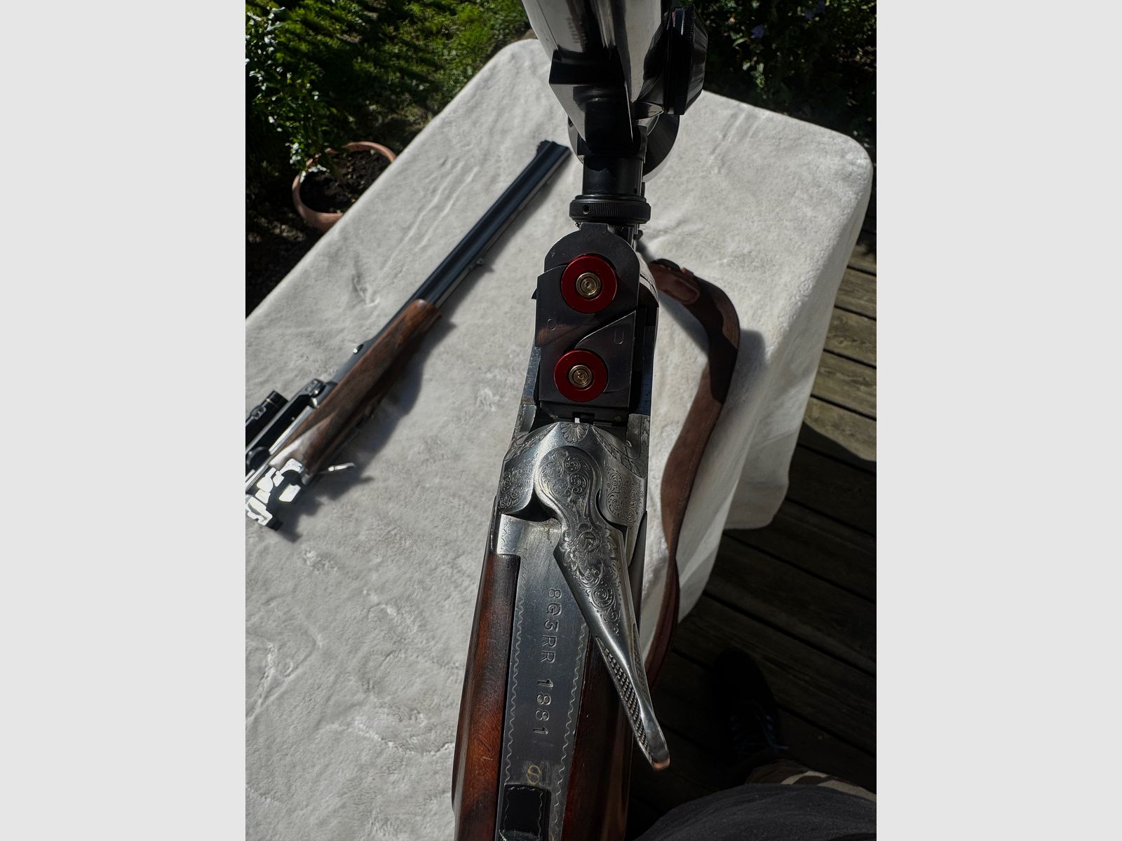 Rare FN Herstal double express rifle