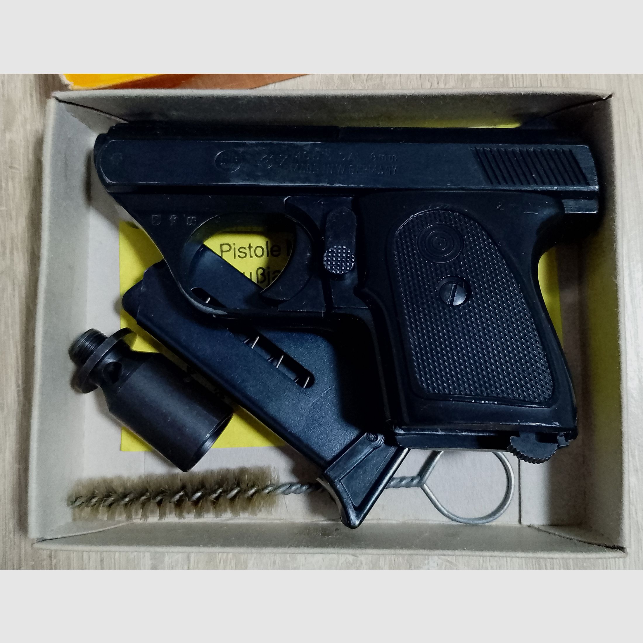 HS Mod.5 Kal. 8 mm Knall/ PTB 100/2 von 1983!